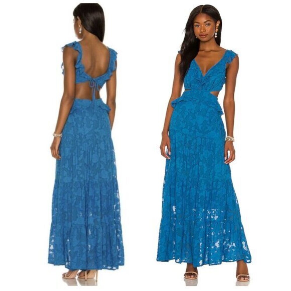 Karina Grimaldi X REVOLVE Marigot Dress in Blue